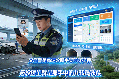 拓诊医生是交巡警的好帮手/好工具_拓诊卫生资讯